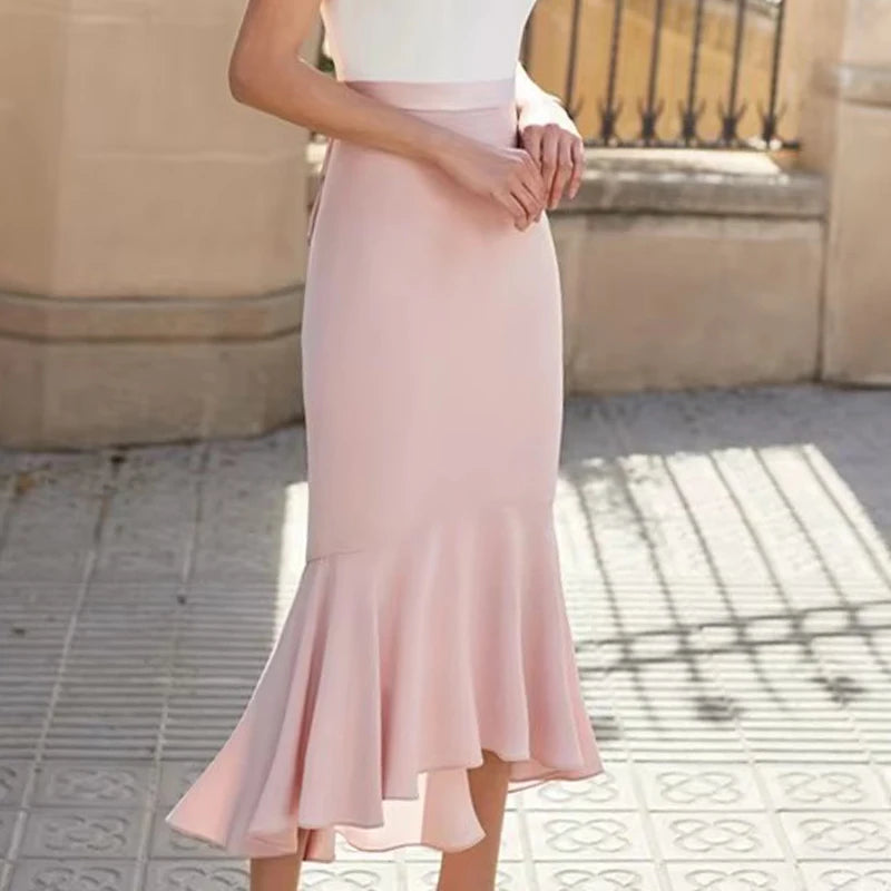 Elegant Two-Piece Mermaid Mother of the Bride Dress