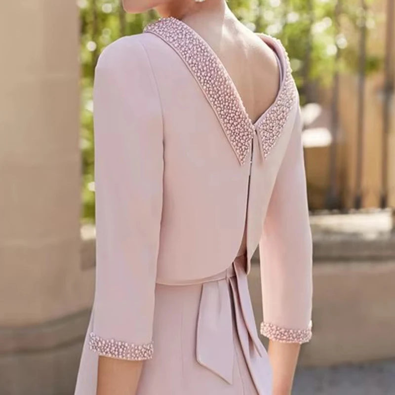 Elegant Two-Piece Mermaid Mother of the Bride Dress