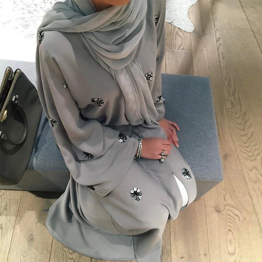 Kaftan Abaya with Hijab | Style Muslim Robe Set