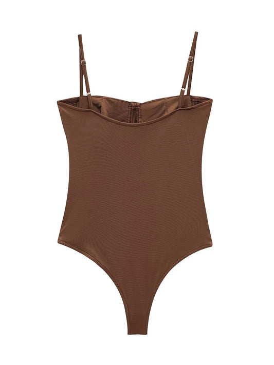 2025 Summer Women's Clothing Sleeveless Backless Skinny Corset Tops Slimming Body Sexy Women Beach Wear Sling Vest