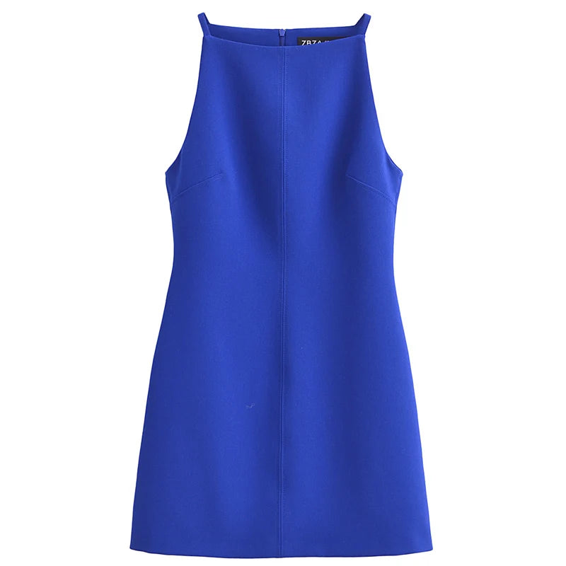 Women’s Bodycon Mini Dress – Sleeveless Vacation Outfit
